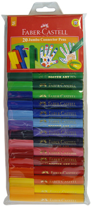 Faber-Castell 輝柏 66-2000-20 連接筆20色入 / 組