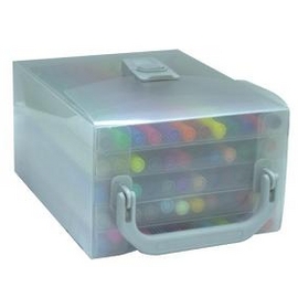 萬事捷 1600 雙頭麥克筆 -60支入(塑膠盒) / 盒