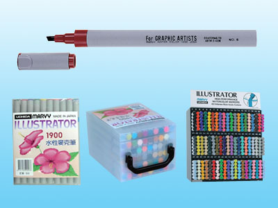 萬事捷 1900 麥克筆 -60支入(塑膠盒) / 盒