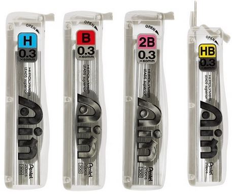 Pentel 飛龍 C253 Ain自動鉛筆芯 0.3mm -20支入 / 個