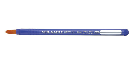 Pentel 飛龍 ZBNF-6 NEO-SABLE 人工畫筆6號(平頭) / 支