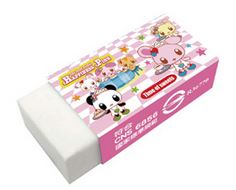 利百代 SR-C028 非PVC安全無毒抗菌塑膠擦 (橡皮擦) -40入 / 展示盒