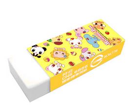 利百代 SR-C032 非PVC安全無毒抗菌塑膠擦 (橡皮擦) -20入 / 展示盒