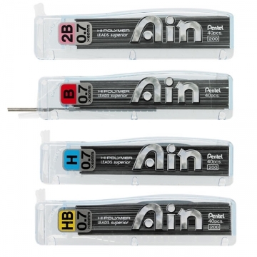 Pentel 飛龍 C257 Ain 自動鉛筆芯 0.7mm -40支入 / 個