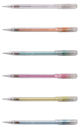 Pentel 飛龍 A105 Caplet 自動鉛筆 0.5mm / 支 (顏色隨機出貨)