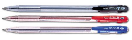 Pentel 飛龍 Starv BK66 油性原子筆 0.7mm  -12支入 / 盒