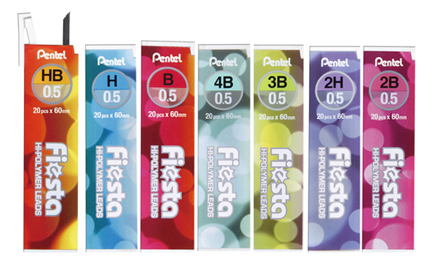 Pentel 飛龍 C235TF Fiesta 自動鉛筆芯 0.5mm -10管入 / 盒