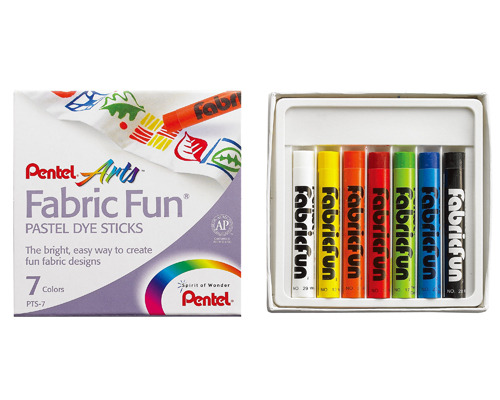 Pentel 飛龍 PTS-7 染色蠟筆系列 7色 / 盒