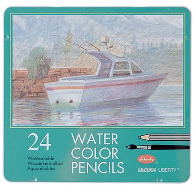 利百代 CC-858ZM 水彩色鉛筆24色 / 盒