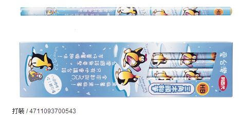 利百代 CB-089 三角轉寫企鵝鉛筆 -12支入 / 盒
