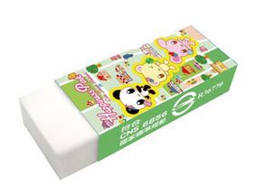 利百代 SR-C030 非PVC安全無毒抗菌塑膠擦 (橡皮擦) -20入 / 展示盒