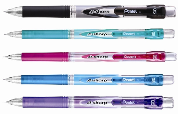 Pentel 飛龍 AZ125R e-sharp 自動鉛筆 0.5mm / 支 (顏色隨機出貨)