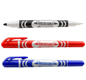 Pentel 飛龍 N65W 雙頭油性筆 / 支