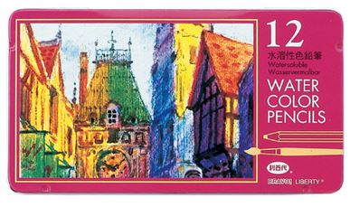 利百代 CC-855ZM 水彩色鉛筆12色 / 盒