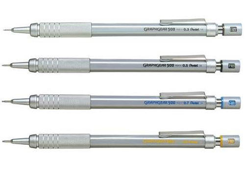 Pentel 飛龍 PG519 GRAPHGEAR 500 製圖鉛筆 0.3mm-0.9mm / 支