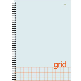 Double A A6線圈筆記本-簡單系列-方格 DANB12133