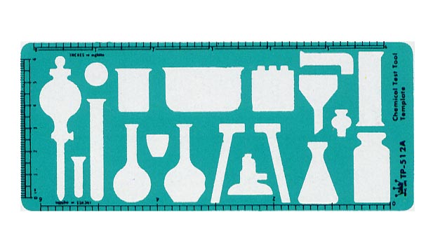  LIFE 徠福 TP-512A 化學符號定規-73x171x0.8MM / 片