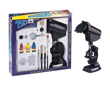  LIFE 徠福 K754 顯微鏡( 750倍附燈四用) / 台