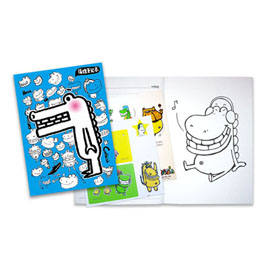 Cubbish A5騎馬釘左開筆記本-橫線 / 空白內頁 / 行事曆(4款) /本 CB001