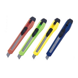 LIFE 徠福 KE-501 美工刀 -50支入 / 筒 (顏色隨機出貨)