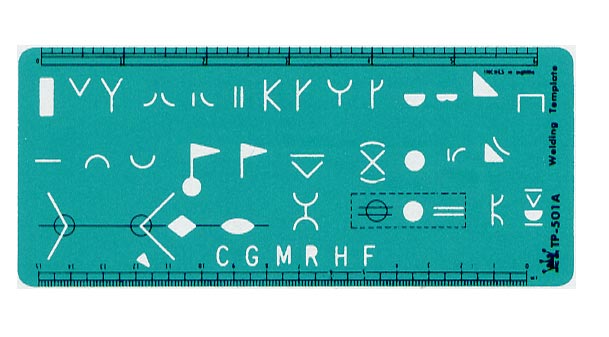  LIFE 徠福 TP-501 配管符號定規 / 片