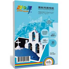 彩之舞 4X6 185gsm特級雷射亮面相紙 30入/包 HY-A63