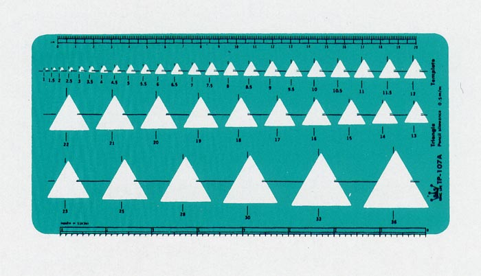 LIFE 徠福 TP-107A 角定規-111x233x0.8MM(39孔) / 片