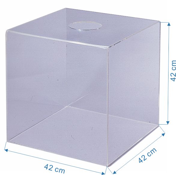 徠福 LIFE NO.1192 壓克力 摸彩箱 抽獎箱 -大 /個