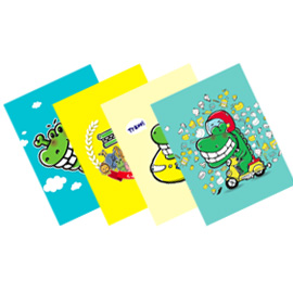 Cubbish B5膠裝左開筆記本-空白(4款) /本 CB095