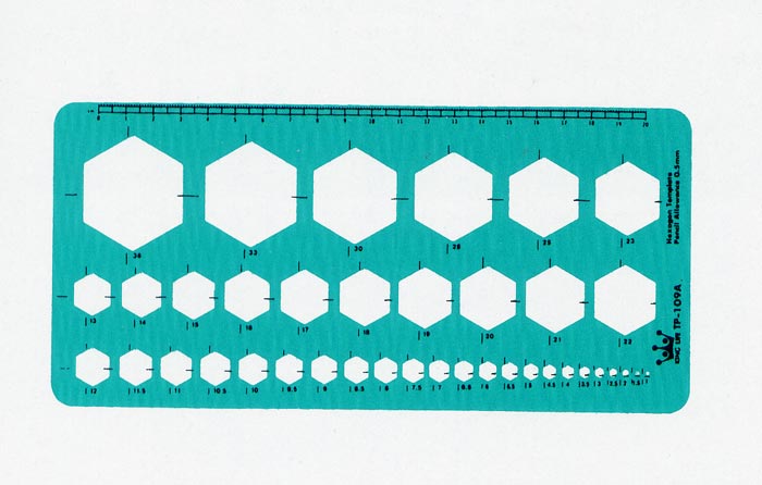 LIFE 徠福 TP-109A 角定規-111x233x0.8MM(39孔) / 片
