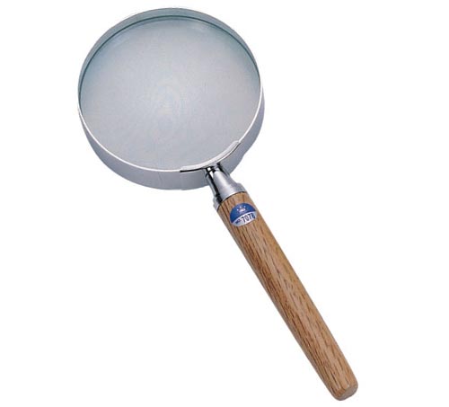 LIFE 徠福 NO.7078高倍率放大鏡-6倍(3吋銀框高倍率) / 支