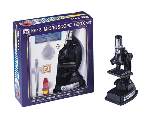  LIFE 徠福 K613 顯微鏡( 600倍附燈四用) / 台