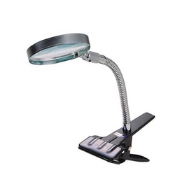 LIFE 徠福  NO.7605 夾具型放大鏡 -2.5倍 (3 1/2吋) / 個