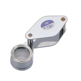 LIFE 徠福NO.7301 珠寶鏡 (銀色10倍) / 個