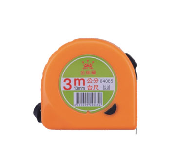  LIFE 徠福 NO.4085 彩色鋼捲尺(3m/16mm台尺公分) /  個 