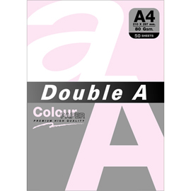 Double A 80gsm A4粉紅/50張 DA155