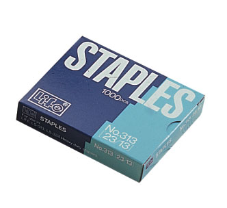 LIFE 徠福 NO.313 訂書針 23/13 (13mm) -1000支入 / 盒
