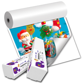 彩之舞 A0 130gsm霧面噴墨海報貼紙 1捲/箱 HY-R1036A