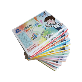 Dr.Paper A5 80gsm進口多功能色紙-13色 100入/包