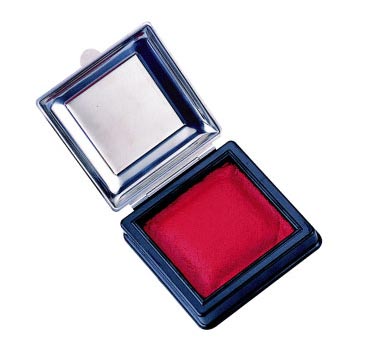 LIFE 徠福 NO.77 特選艾絨印泥(國畫.支票適用)70X70mm / 個