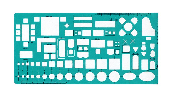 LIFE 徠福 TP-303 傢俱裝璜定規 / 片