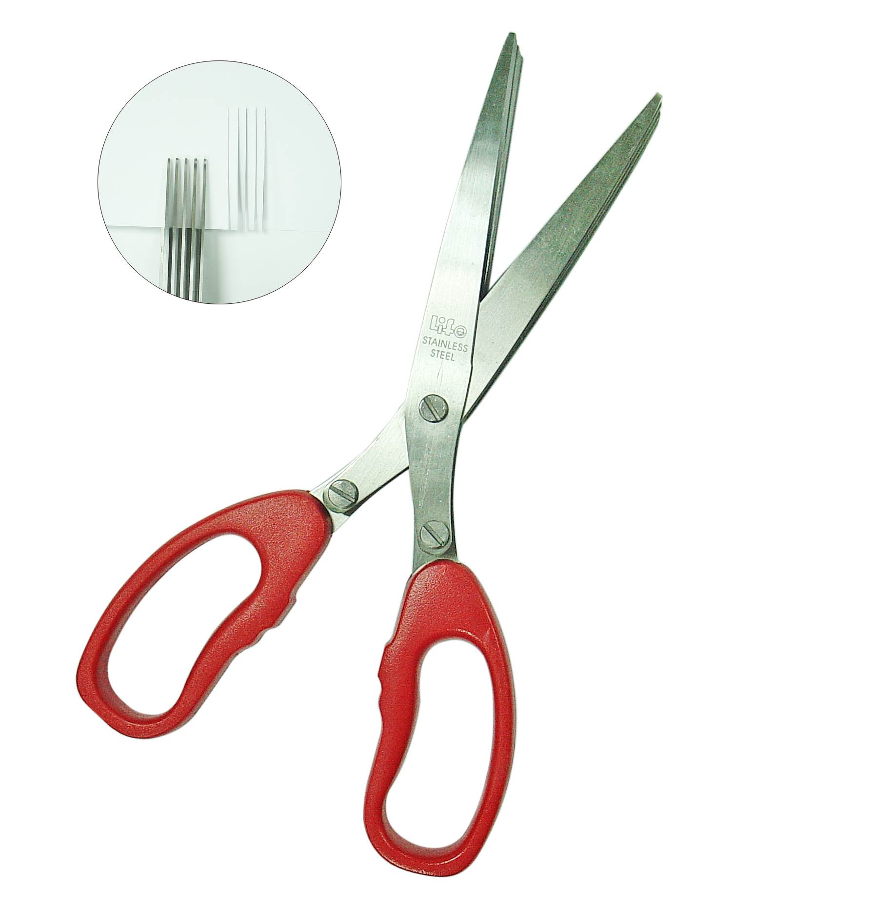 LIFE 徠福 No.2048 勞作.保密碎紙剪刀 / 支