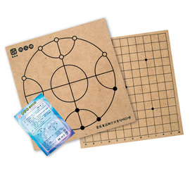 雷鳥 LT-231 西瓜棋＆圍棋13路兩用棋盤 / 片