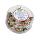 LIFE 徠福 NO.615 銀色兩用票夾(筒裝)15mm -30支入 / 筒 