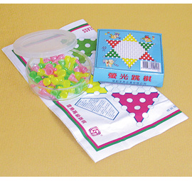 雷鳥 LT-209 螢光跳棋 / 盒