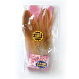 雷鳥 LT-163-1 雷鳥毽子 ( 土雞毛 )  / 個