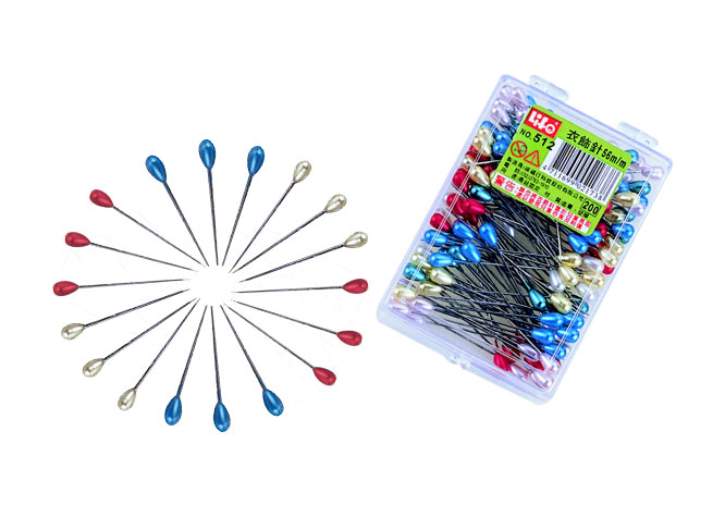 LIFE 徠福 NO.512 日本衣飾針(50mm/120支入) / 盒