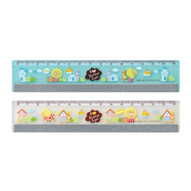 【雄獅】RS-003 奶油獅15CM鐵邊尺/支