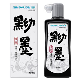 【雄獅】CHSI-180 黝墨180ml/瓶