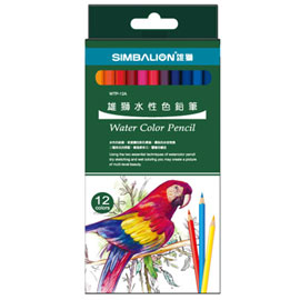 【雄獅】WTP-12A 水性彩色鉛筆 12色/組